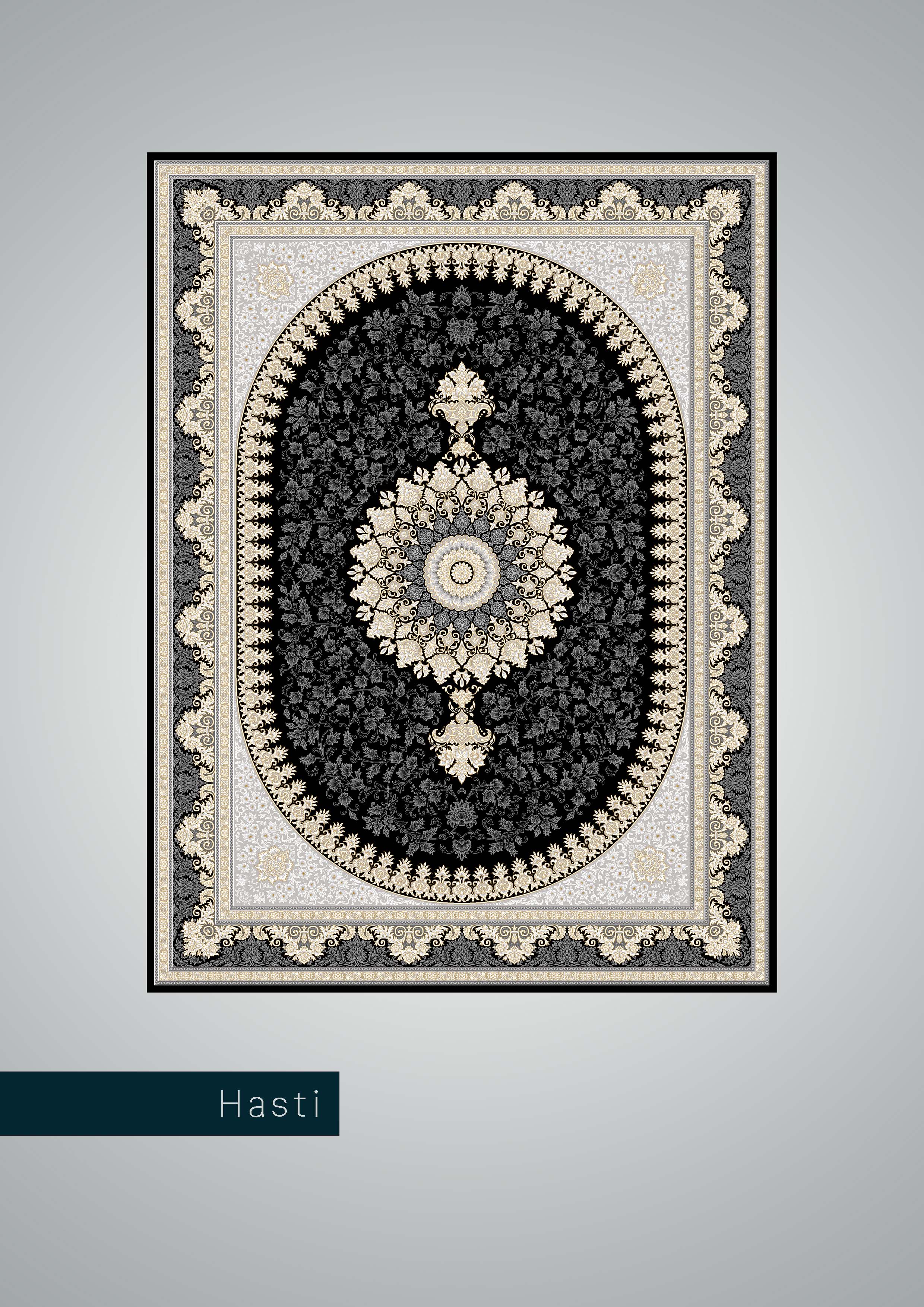 فرش 700 شانه  طرح هستی 